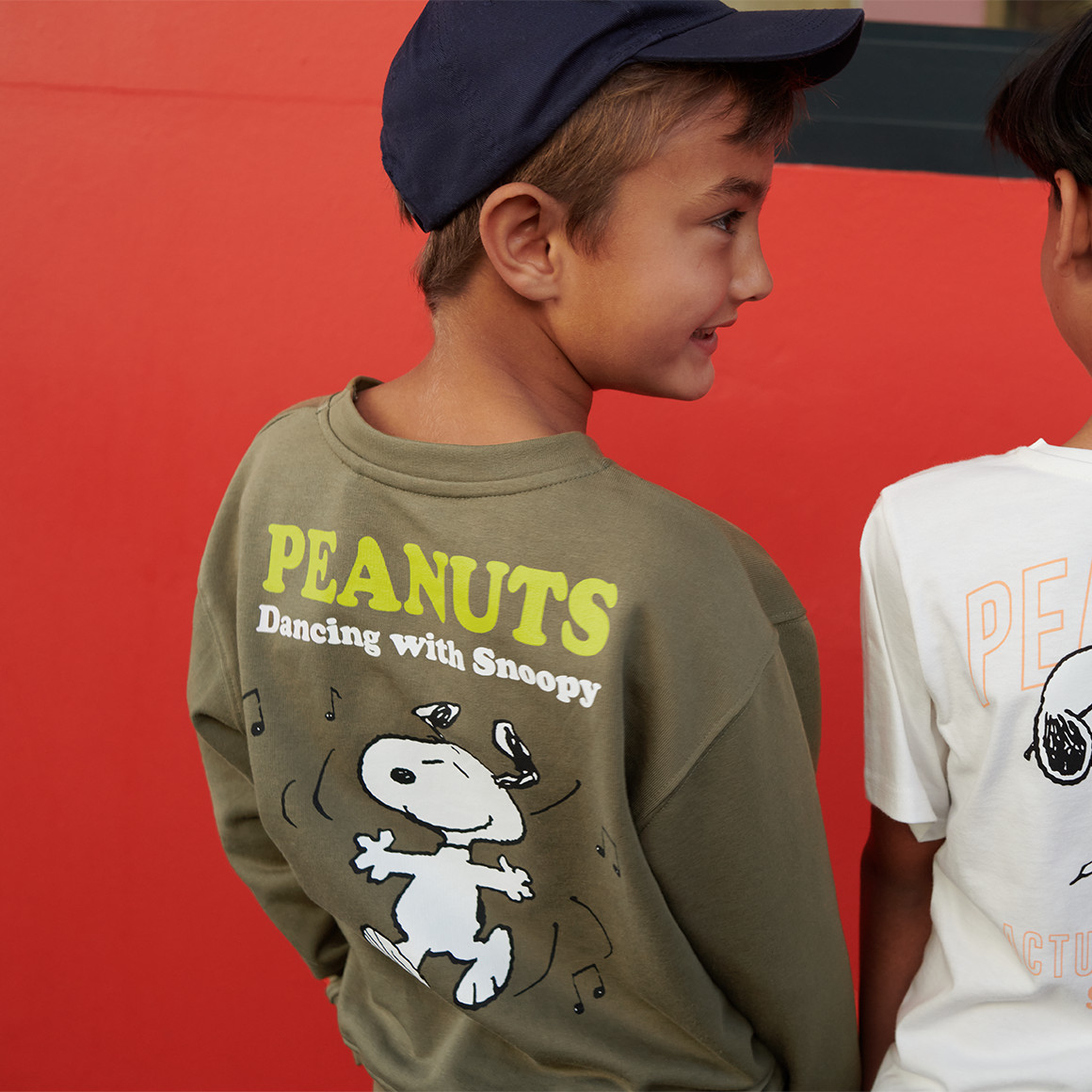 Peanuts Sweatshirt mit Rückenprint