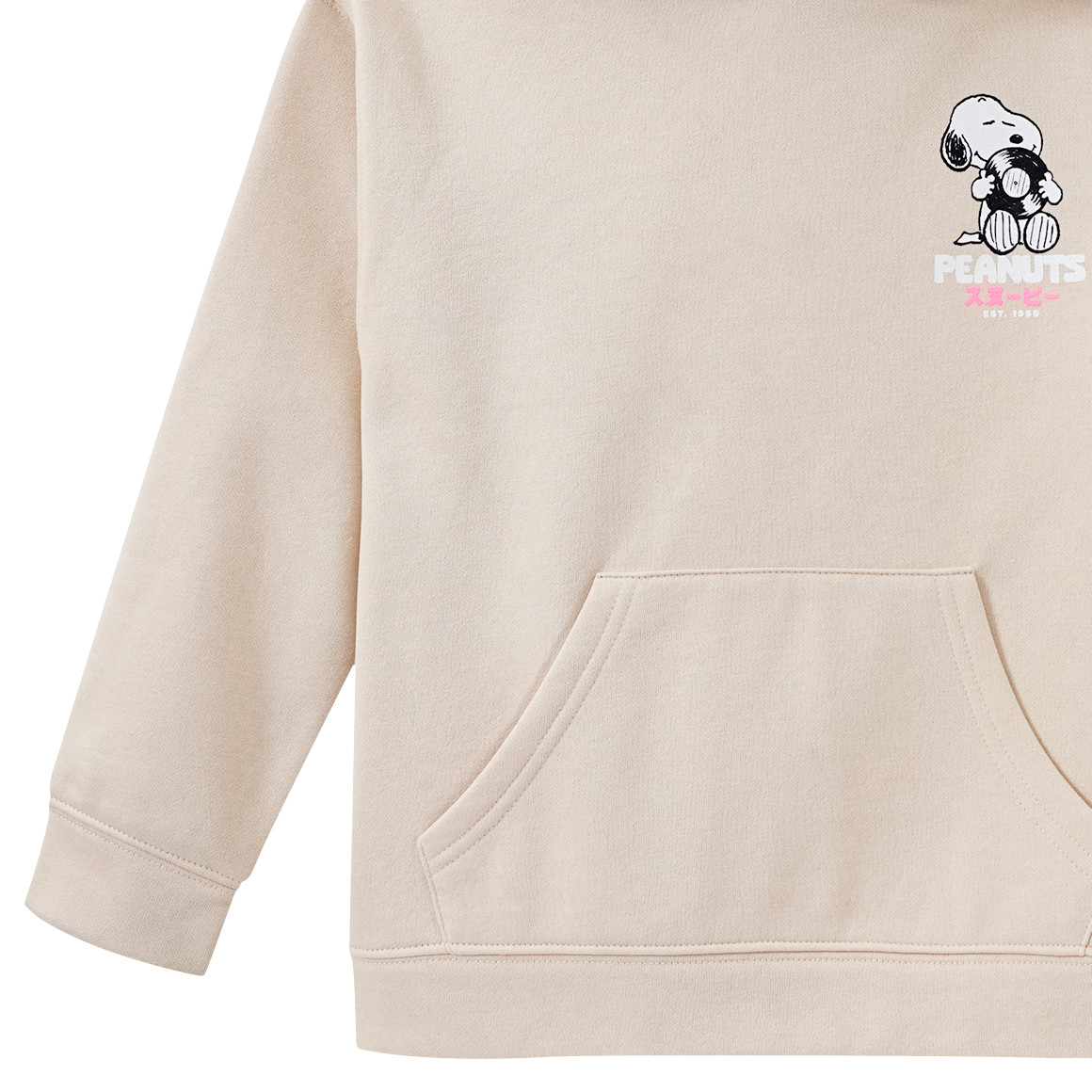 Peanuts Hoodie mit Rücken-Print