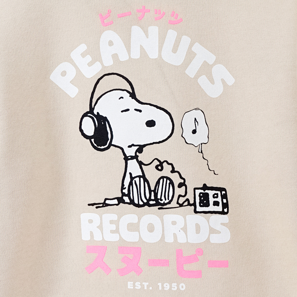 Peanuts Hoodie mit Rücken-Print