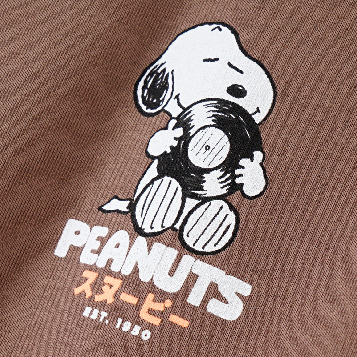 Peanuts Hoodie mit Rücken-Print