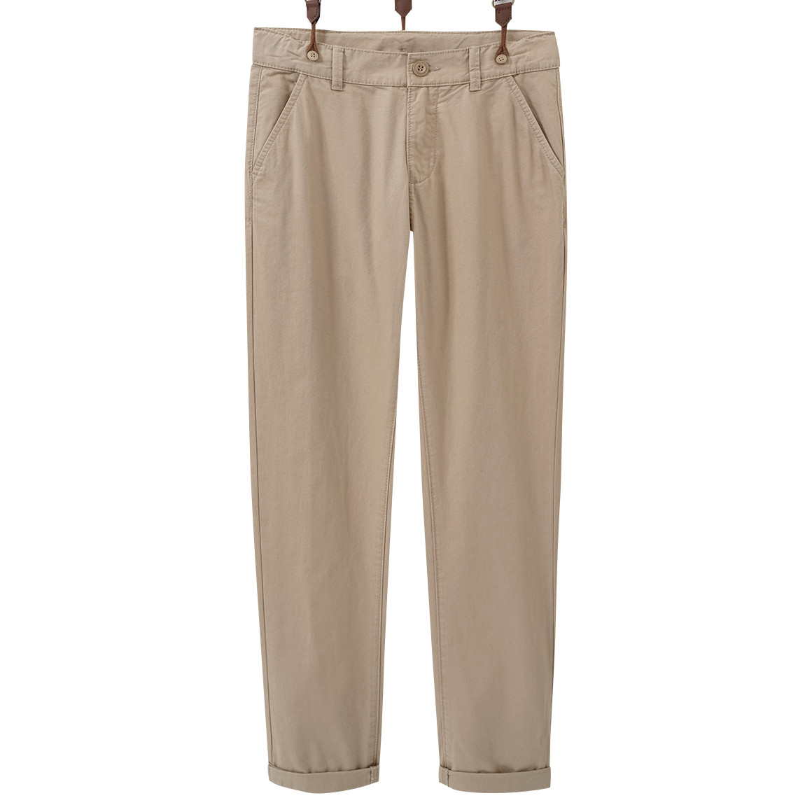 Jungen Chinohose mit Hosenträgern
