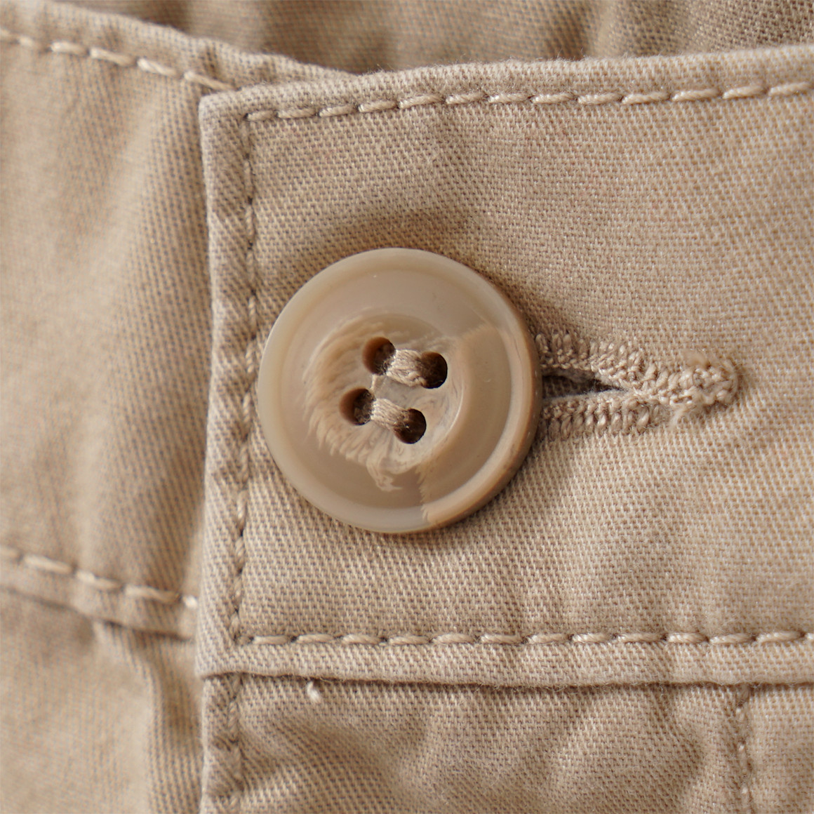 Chino-short voor jongens met bretels