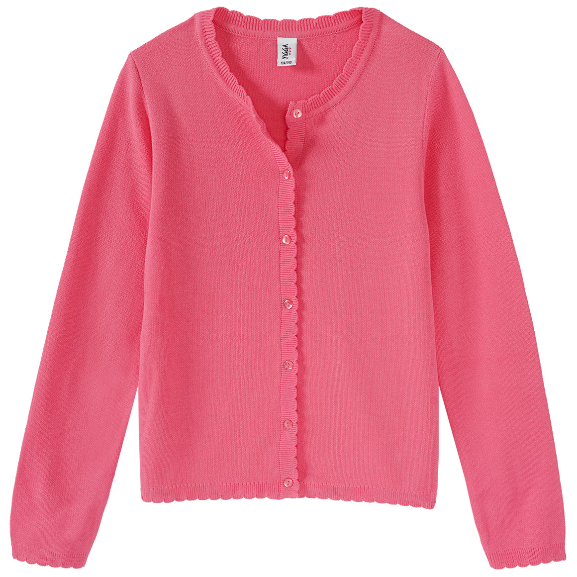 Meisjescardigan met knoopsluiting