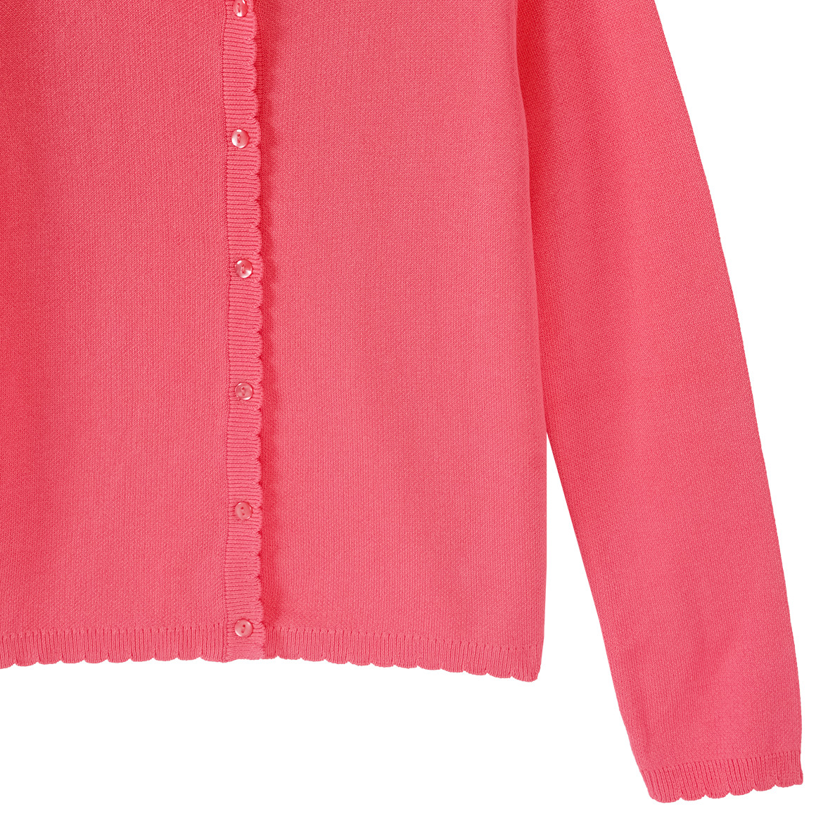 Meisjescardigan met knoopsluiting