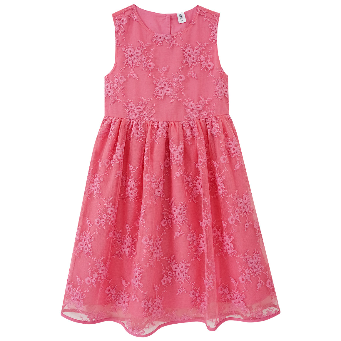 Mädchen Kleid mit Stickereien