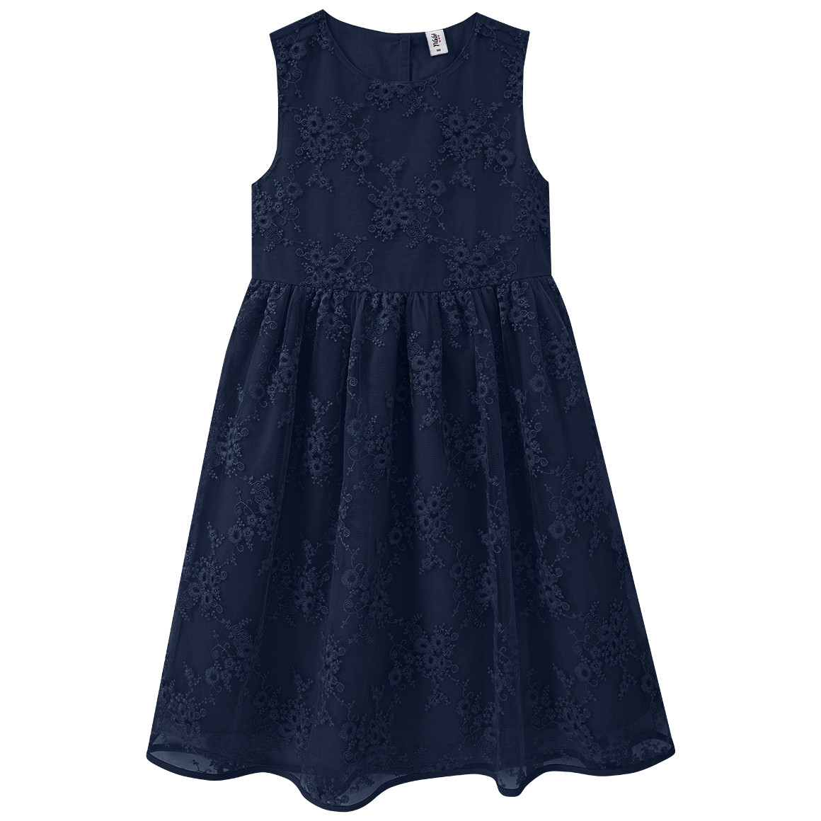 Mädchen Kleid mit Stickereien