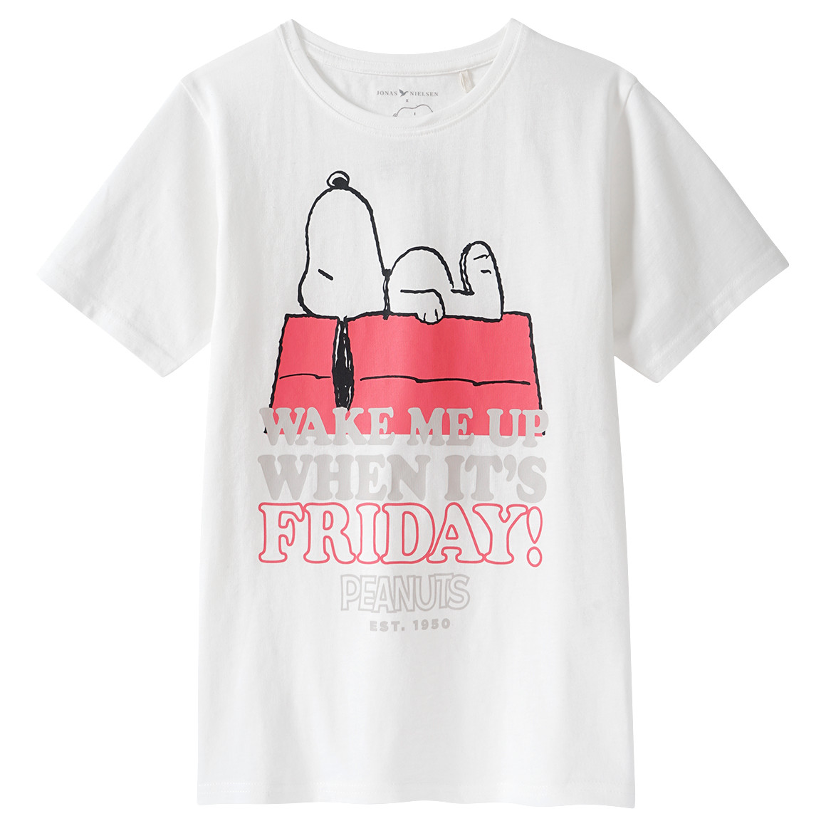 Peanuts T-Shirt mit Brust-Print