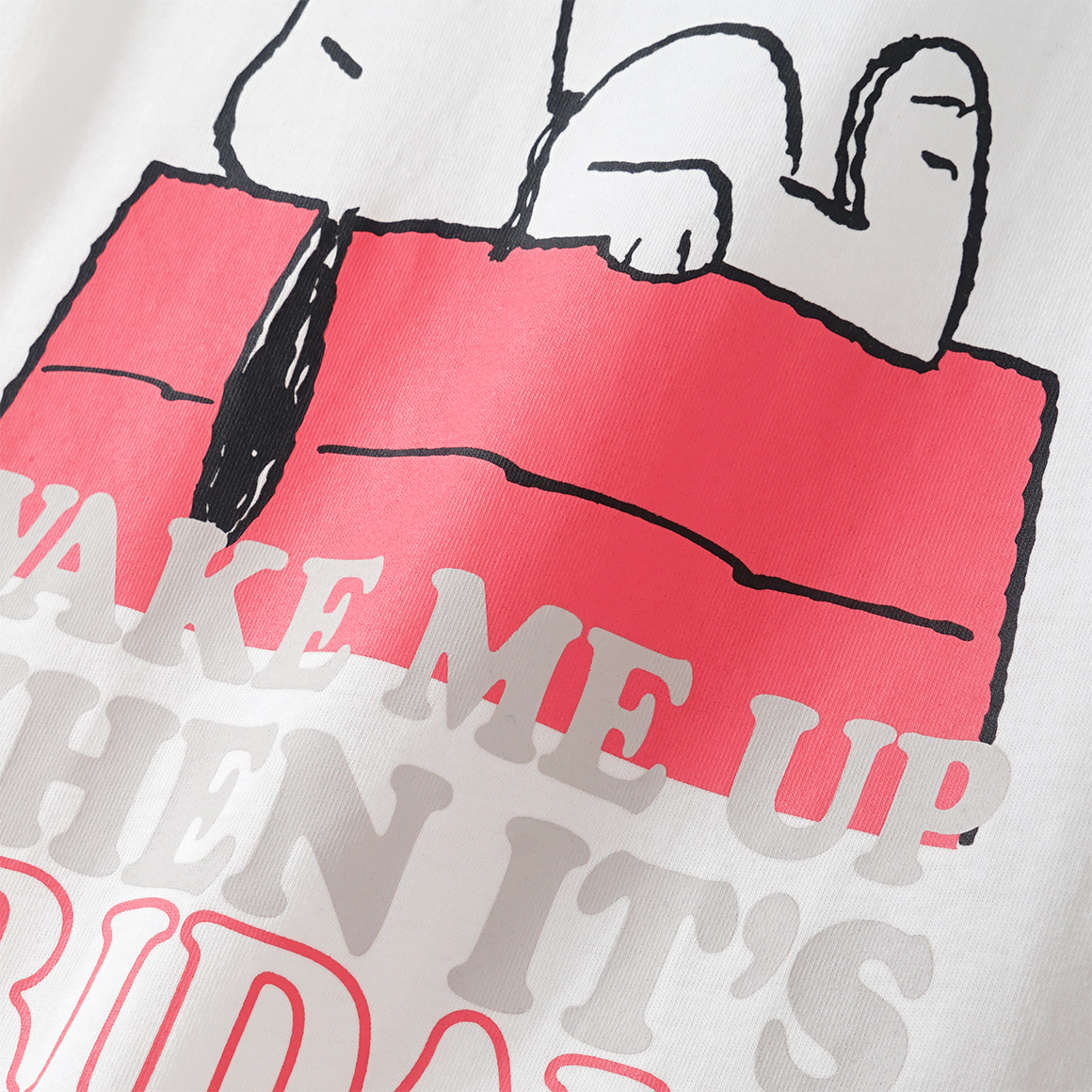 Peanuts T-Shirt mit Brust-Print