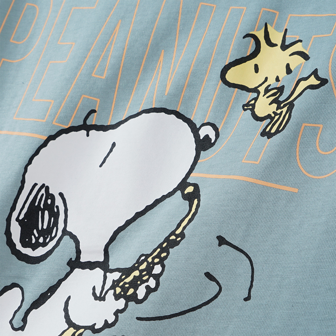 Peanuts T-Shirt mit Brust-Print