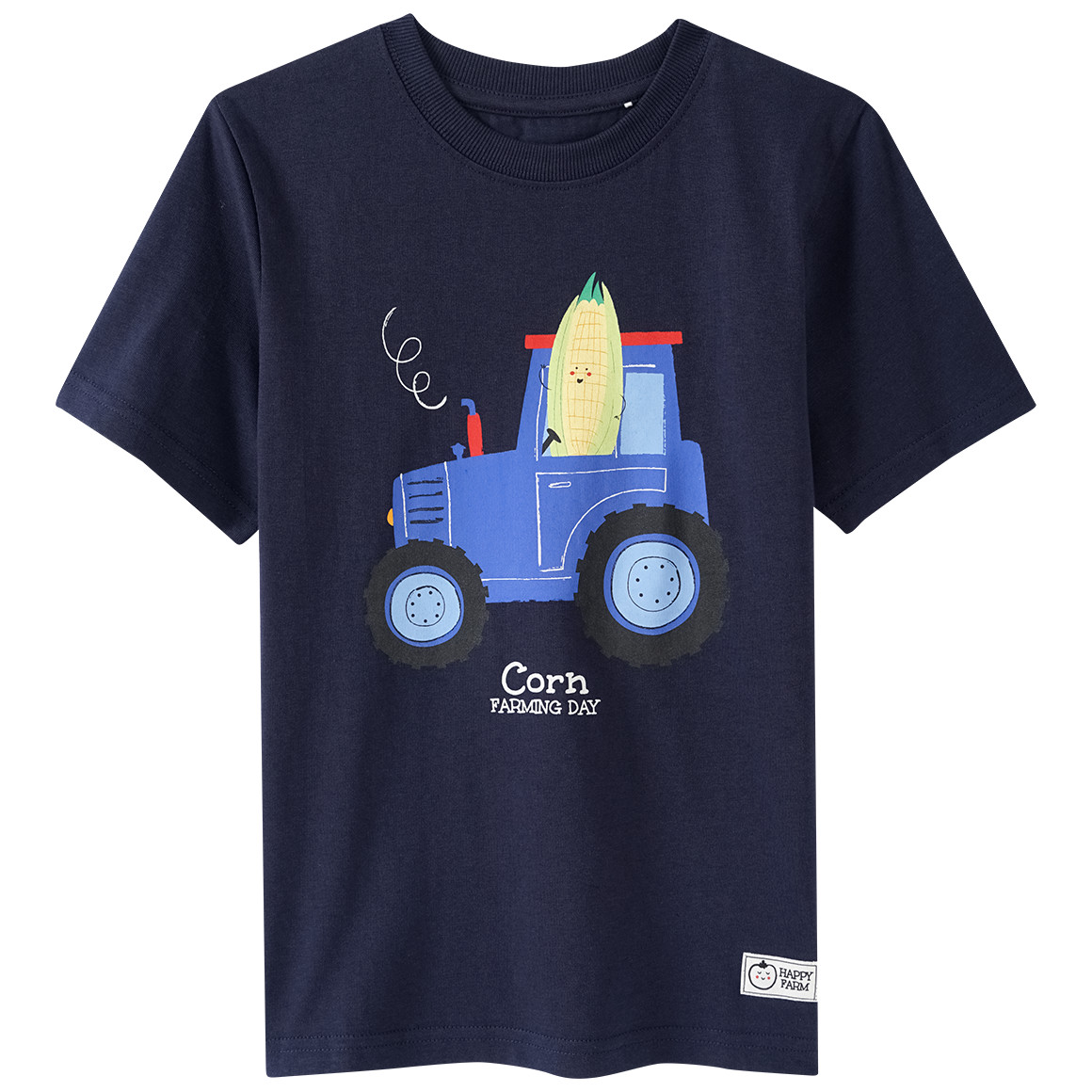 Jungen T-Shirt mit Traktor-Print