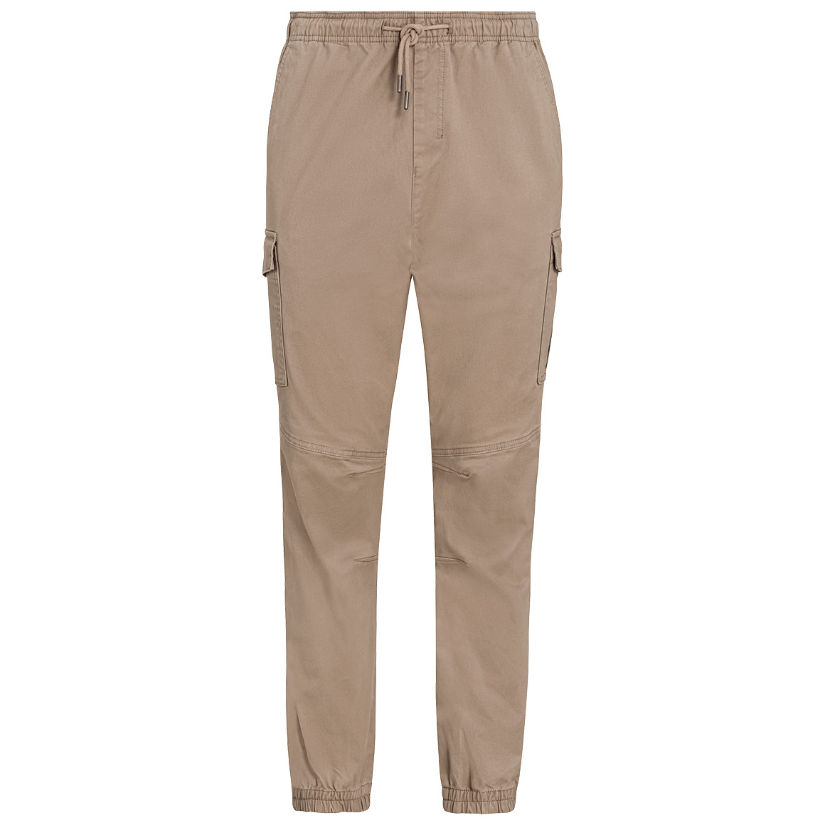 Effen cargobroek voor heren