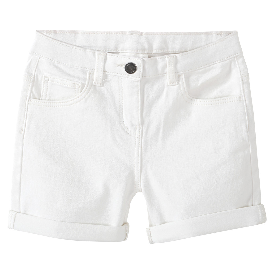 3 Mädchen Jeansshorts im Five-Pocket-Style