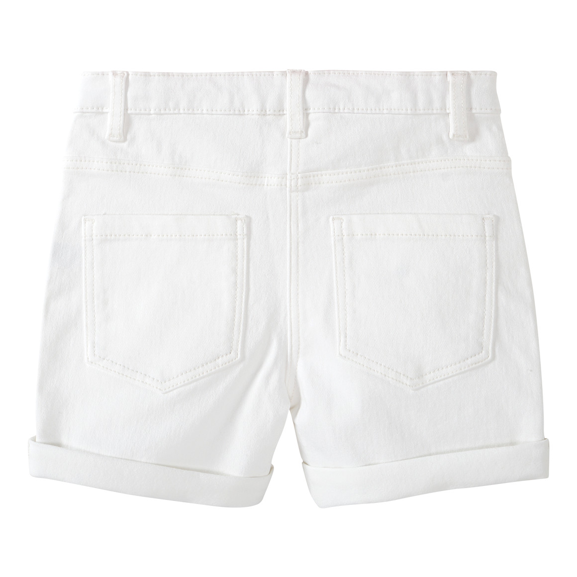 3 Mädchen Jeansshorts im Five-Pocket-Style