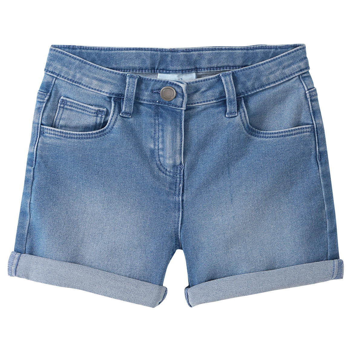 3 Mädchen Jeansshorts im Five-Pocket-Style
