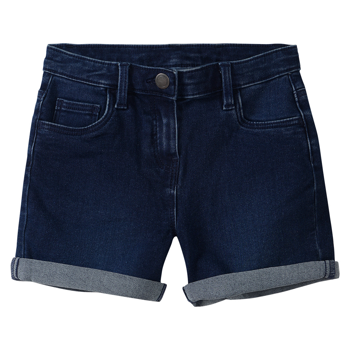 3 Mädchen Jeansshorts im Five-Pocket-Style