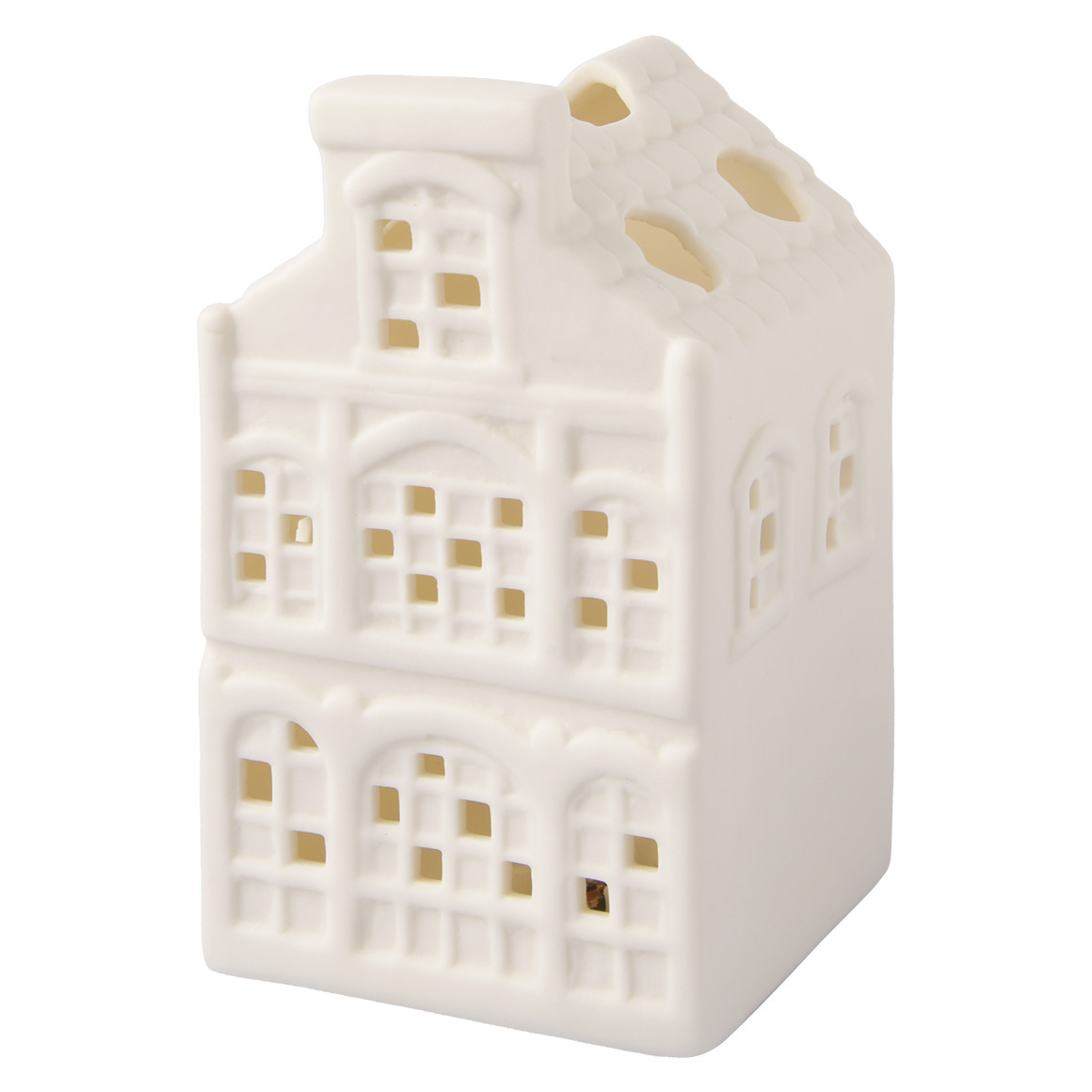 Porseleinen LED decoratief huis