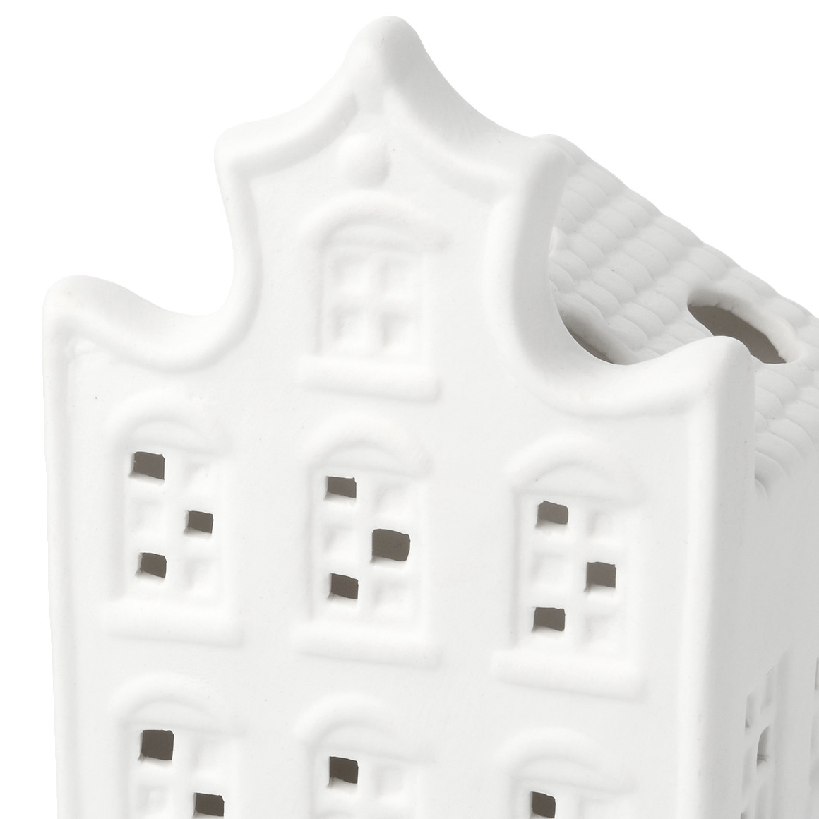 LED decoratief huis van porselein