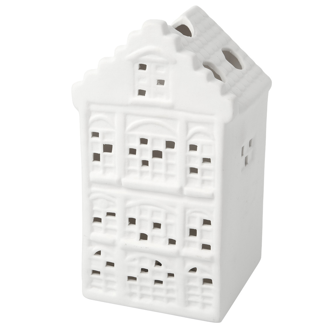 Porseleinen LED decoratief huis