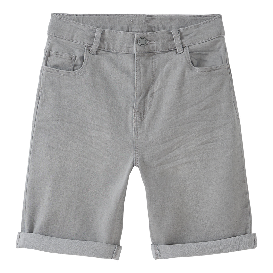 3 Jungen Jeansshorts im Basic-Look