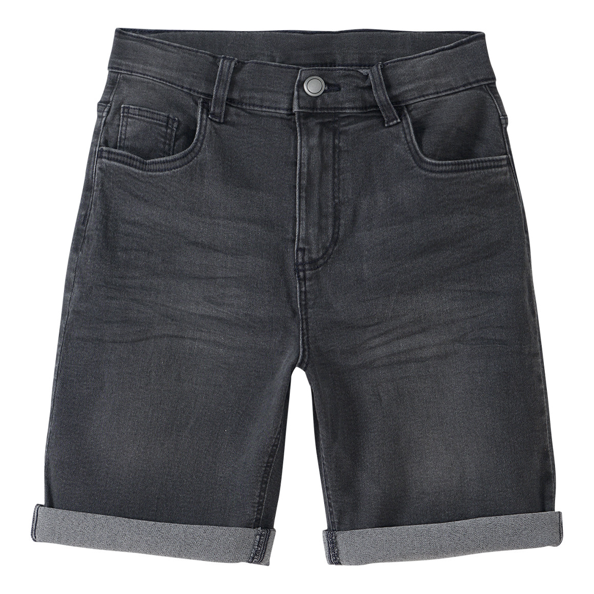 3 Jungen Jeansshorts im Basic-Look