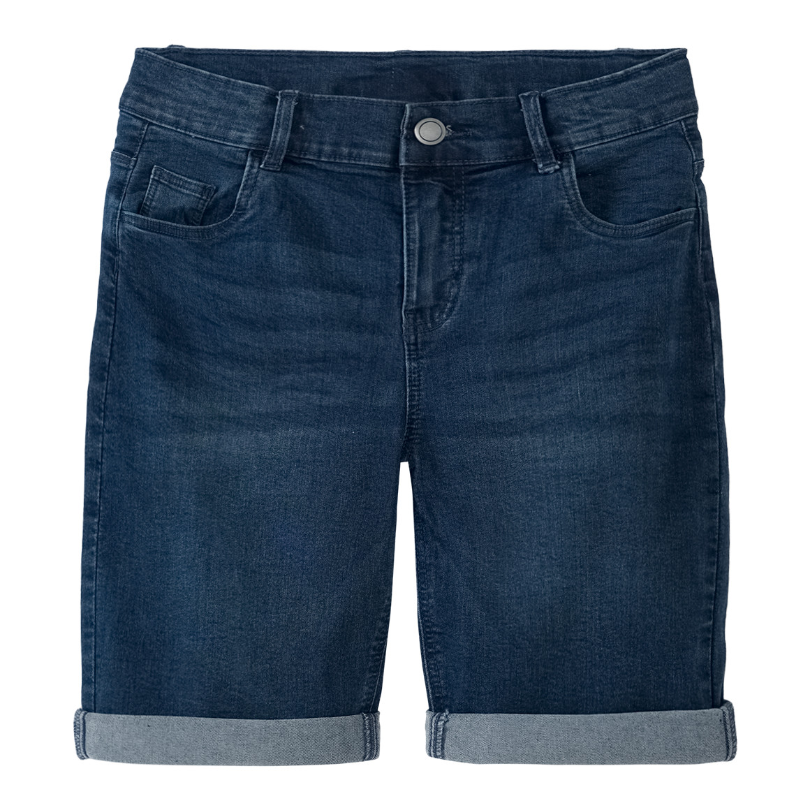 3 Jungen Jeansshorts im Basic-Look