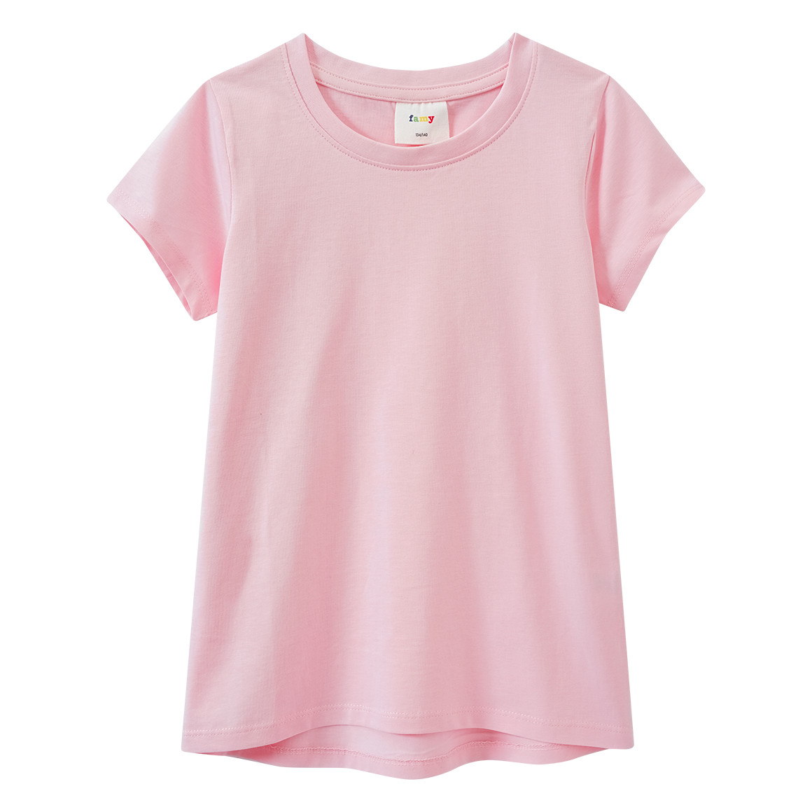 3 Mädchen T-Shirts im Basic-Look