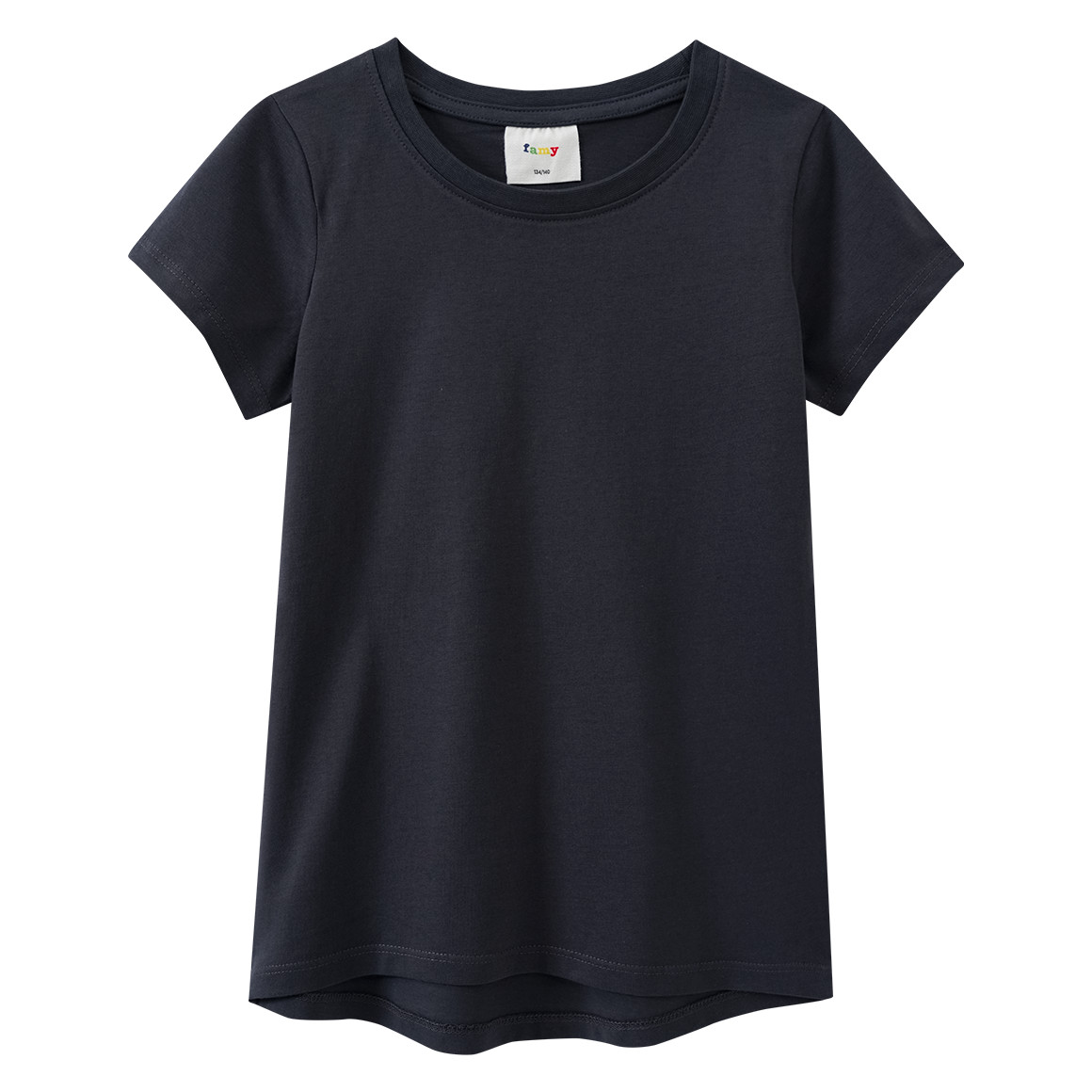 3 Mädchen T-Shirts im Basic-Look