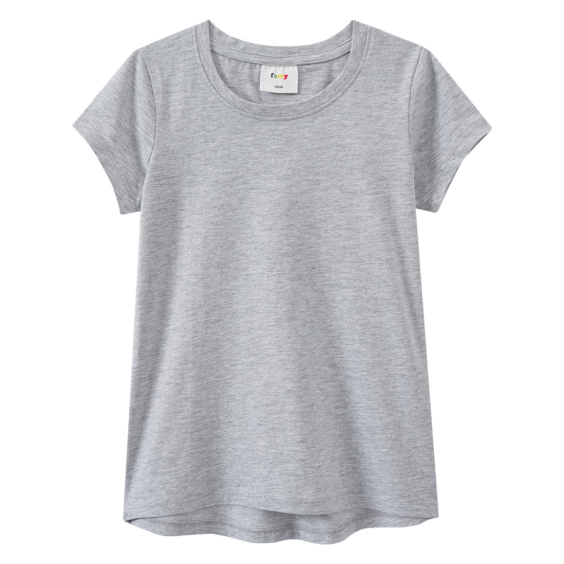 3 Mädchen T-Shirts im Basic-Look