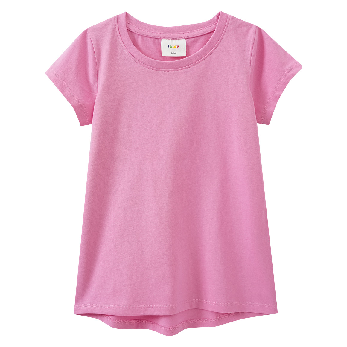 3 Mädchen T-Shirts im Basic-Look