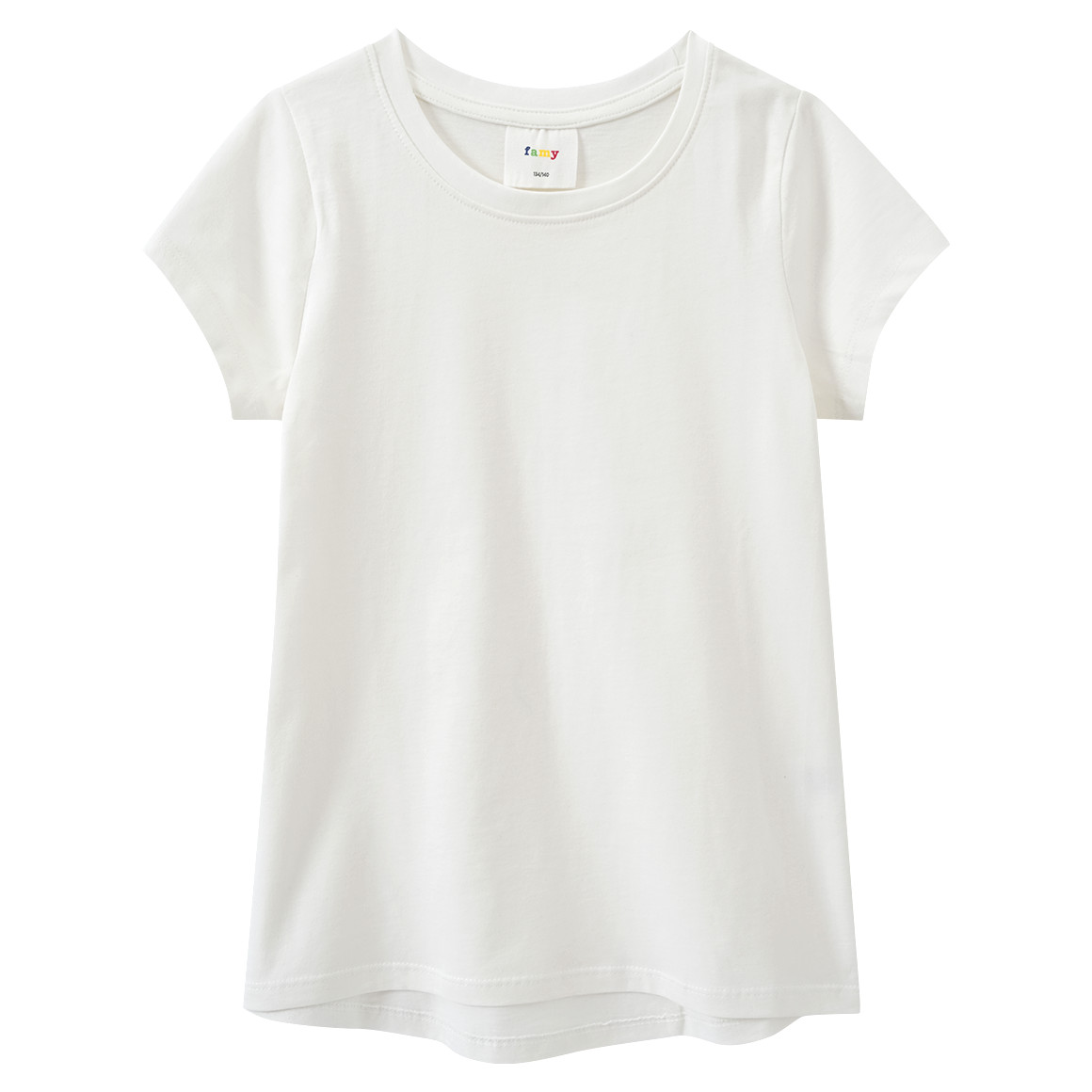 3 meisjes T-shirts in basic look