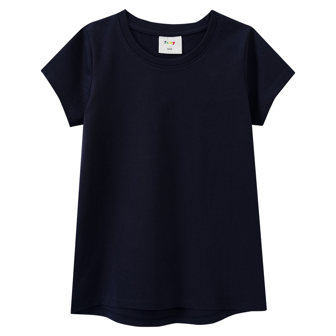 3 Mädchen T-Shirts im Basic-Look