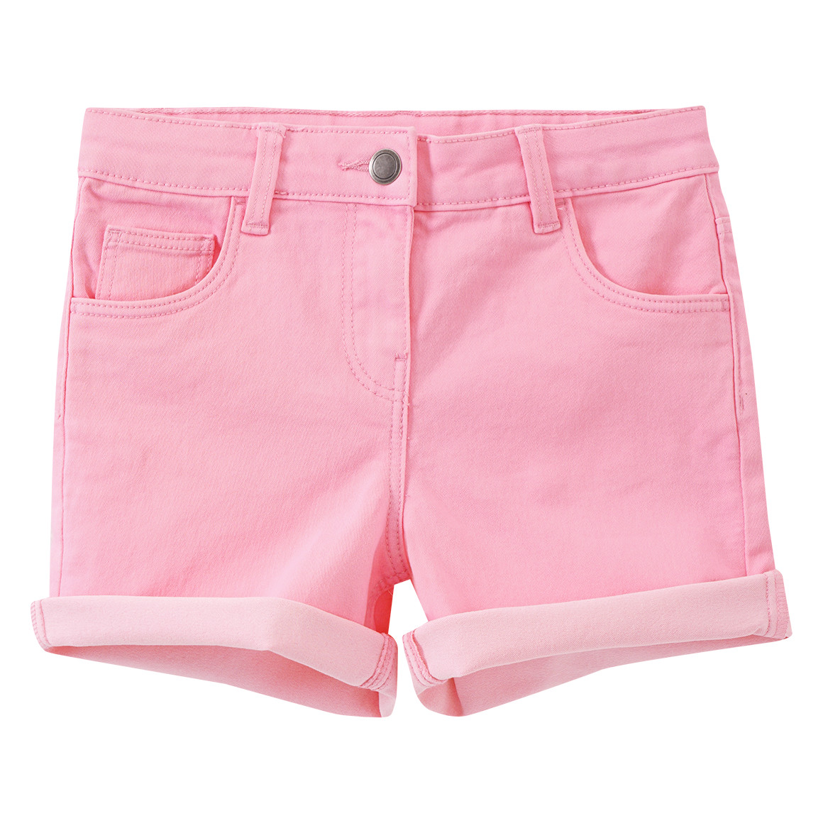 3 Mädchen Jeansshorts im Five-Pocket-Style