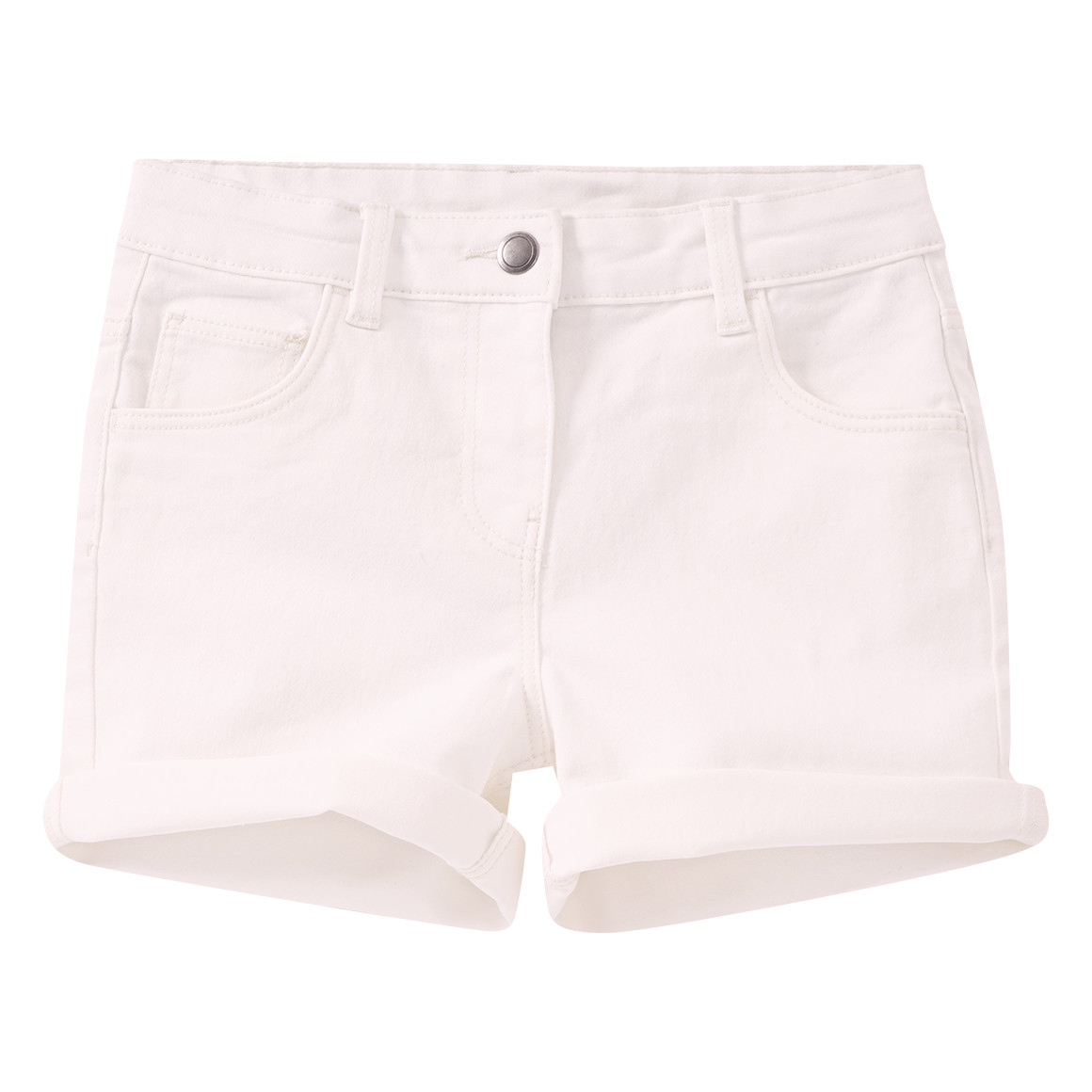 3 Mädchen Jeansshorts im Five-Pocket-Style