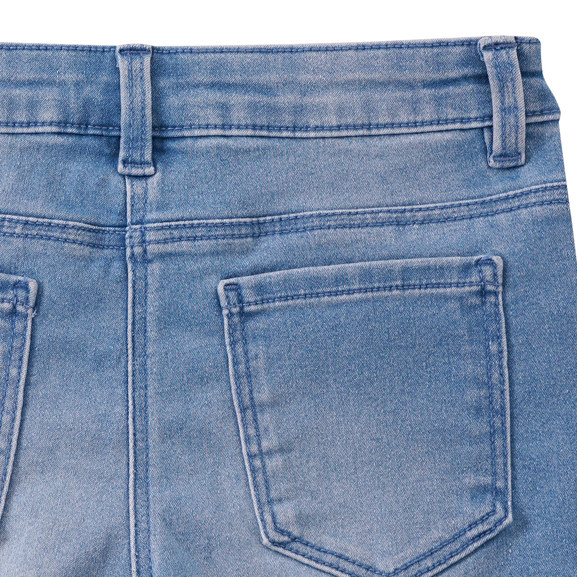 3 Mädchen Jeansshorts im Five-Pocket-Style
