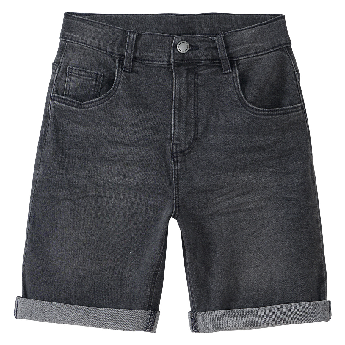 3 basic jeansshorts voor jongens