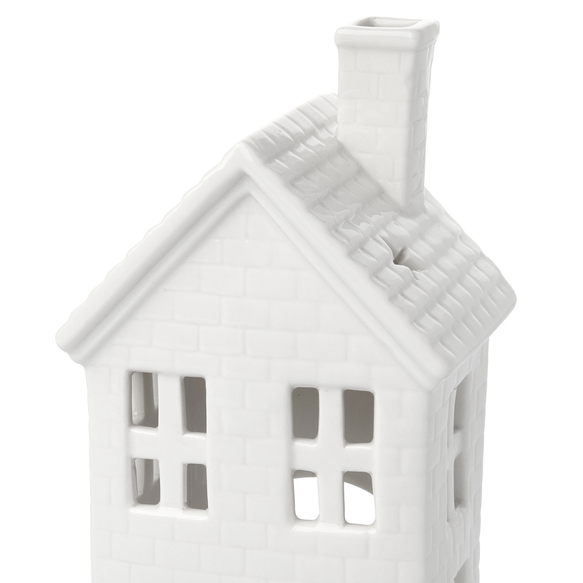 Groot decoratief huis van keramiek