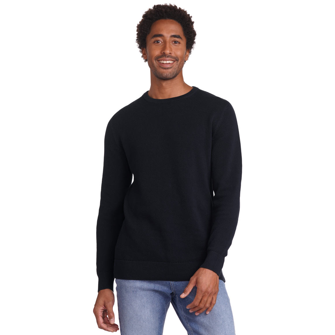 Herren Strickpullover mit Struktur