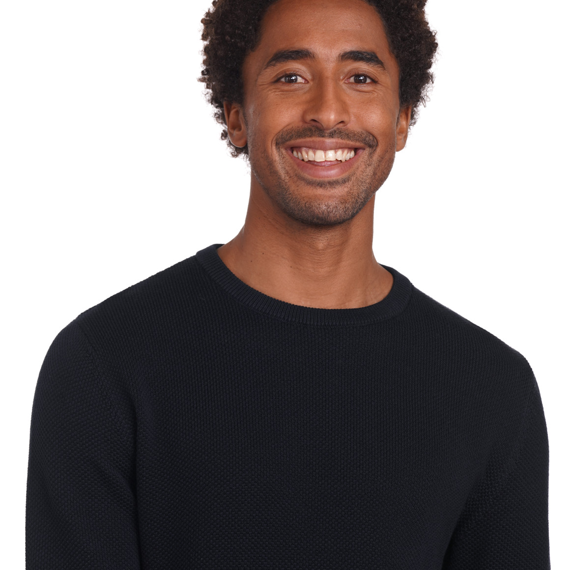 Herren Strickpullover mit Struktur