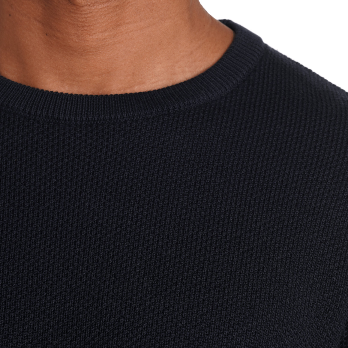 Herren Strickpullover mit Struktur