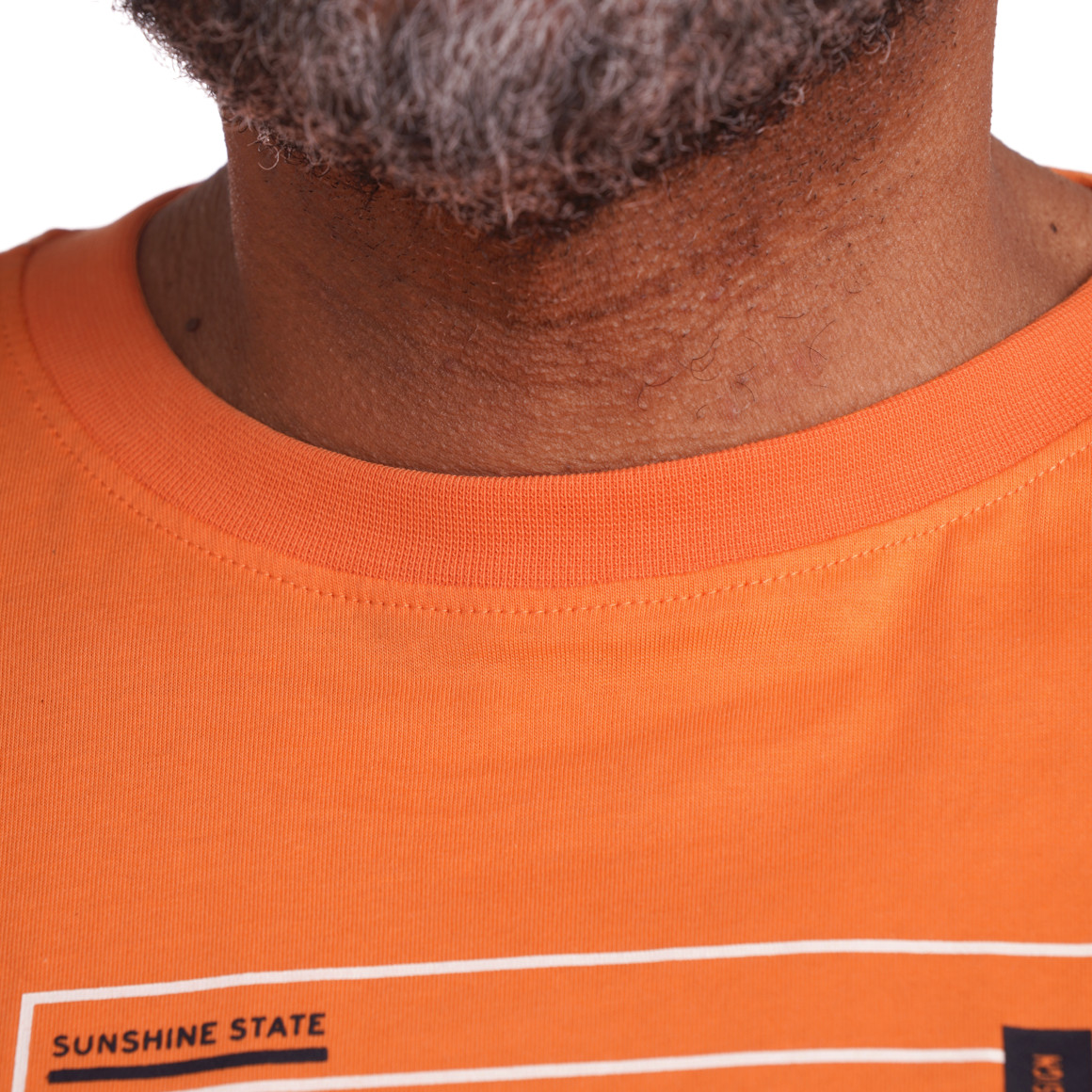 Herren-T-Shirt mit großem Print