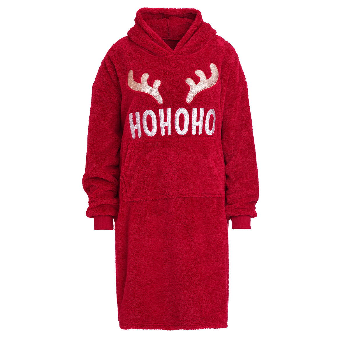 Capuchondeken voor dames in Kerstsfeer