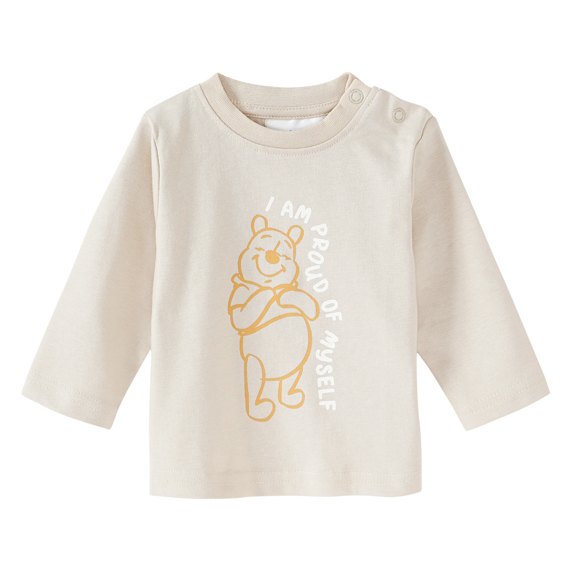 2 Winnie Puuh Langarmshirts aus Bio-Baumwolle