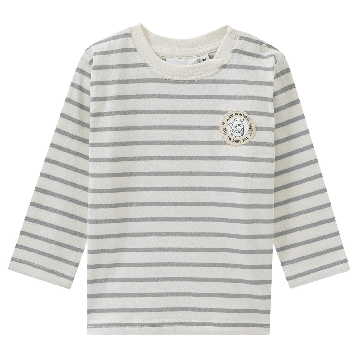 2 Winnie Puuh Langarmshirts aus Bio-Baumwolle