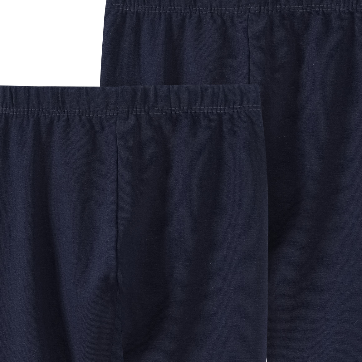 2 Baby Capri-Leggings im Basic-Look