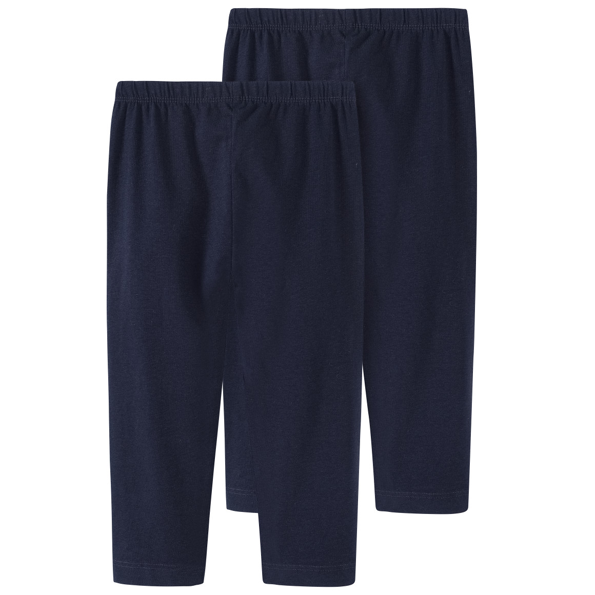 2 Mädchen Capri-Leggings im Basic-Look