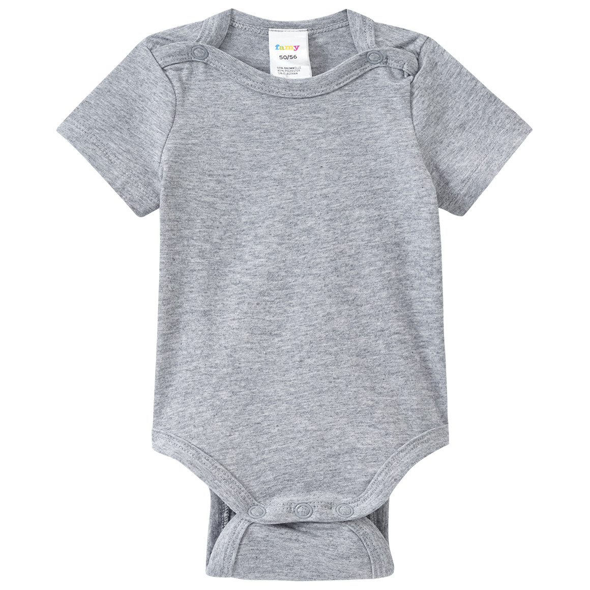 5 Baby Bodys in verschiedenen Farben