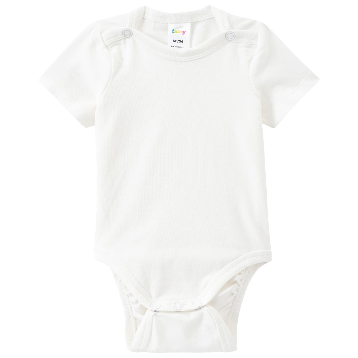 5 Baby Bodys in verschiedenen Farben