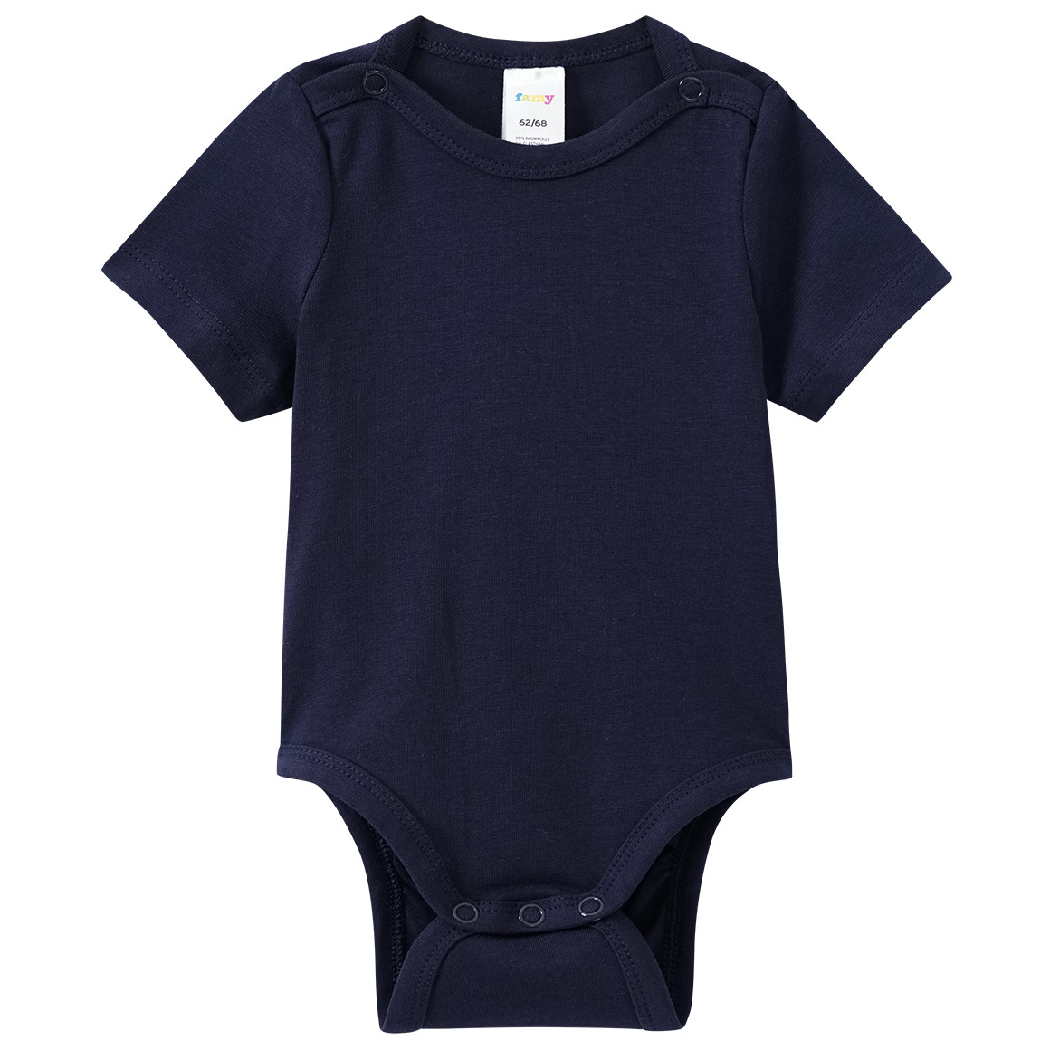 5 Baby Bodys in verschiedenen Farben