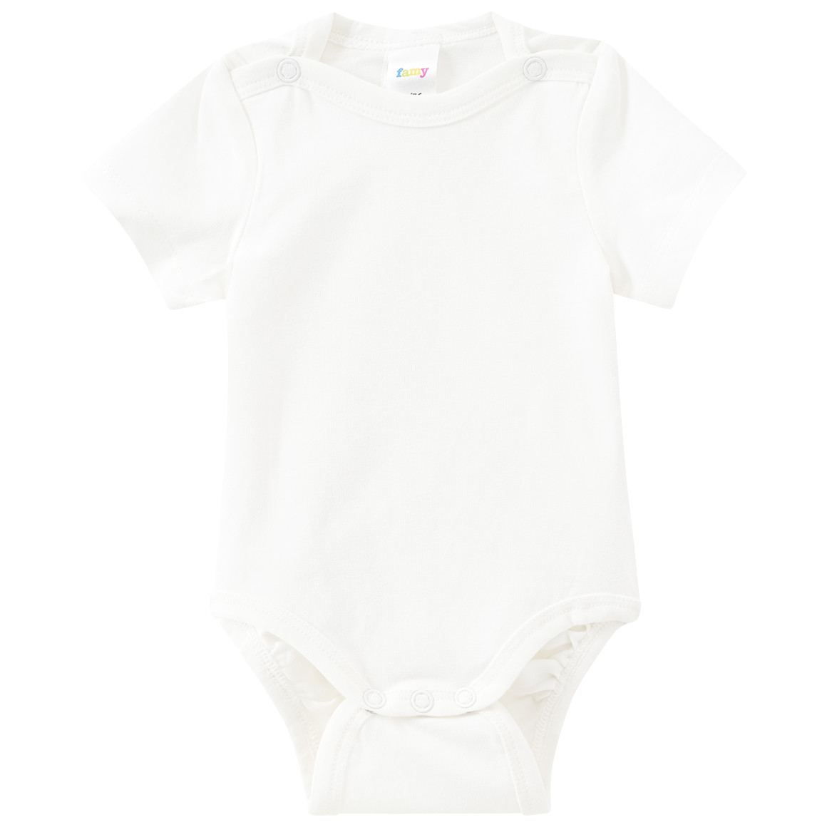 3 baby rompers in effen kleuren