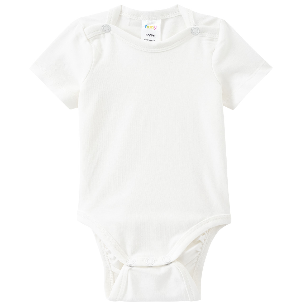 3 baby rompers in verschillende kleuren